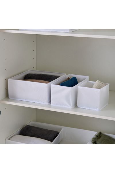 Home Box مجموعة صناديق تخزين جديدة مكونة من 3 قطع