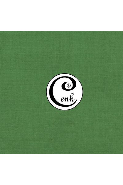 Cenk Μονόχρωμη τσάντα 100 cm Writing - 0301 - 004-σκούρο πράσινο