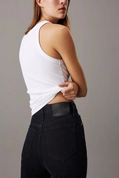 Calvin Klein HIGH RISE STRAIGHT Kadın Jeans J20J225470-1BJ