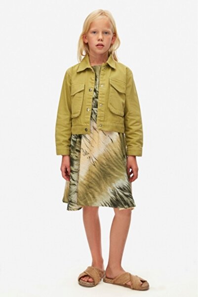 nk kids 38700 Olive Jacket Green 8/14