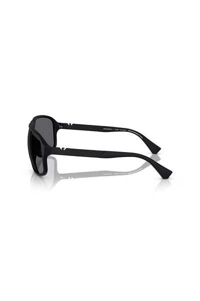Emporio Armani Man Square Sunglasses- Ea 4029 - Lense Size:64mm - Matte Black