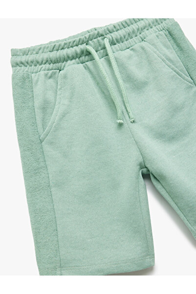 Koton Basic Şort Beli Bağlamalı Cepli