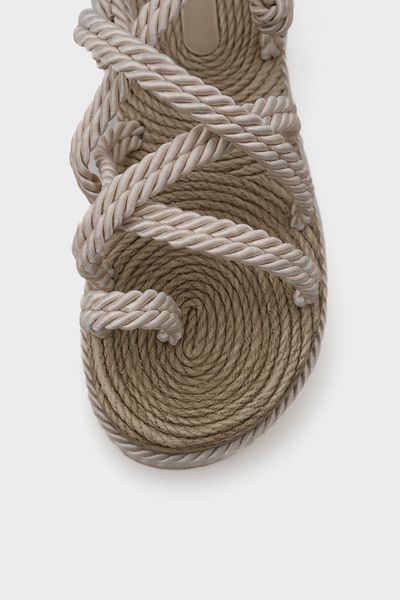 Capone Outfitters Dámské sandály String na klínovém podpatku
