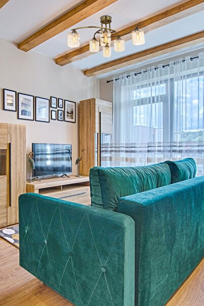 Avonni Avonnı Av-1373-6e Eskitme Kaplama Modern Avize E14 Metal Cam 60cm