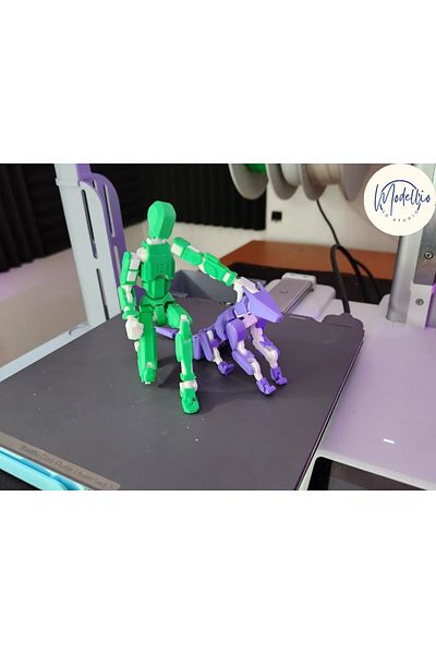 Modellio3D Dummy 13 Dog/K9 Companion Kit