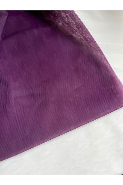 partici dükkanı Hayal Tulle - Χρώμα δαμάσκηνο - 1,5 μέτρα - Τούλι