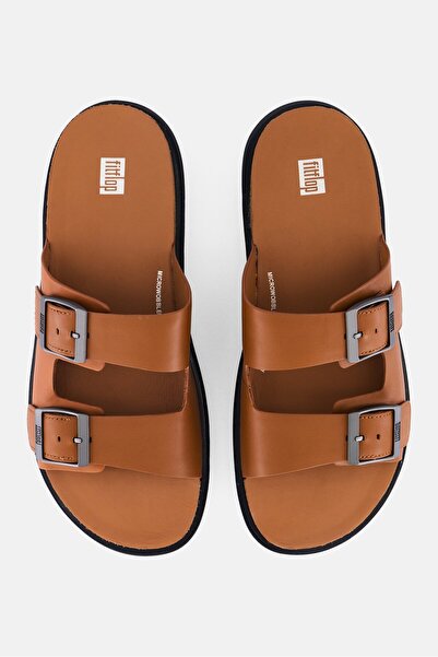 Fitflop Men Slip On Slide ,Tan