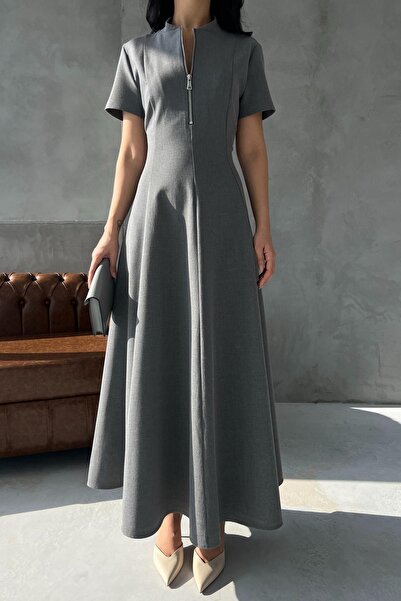 buqre's moda Φόρεμα με φερμουάρ με φούστα