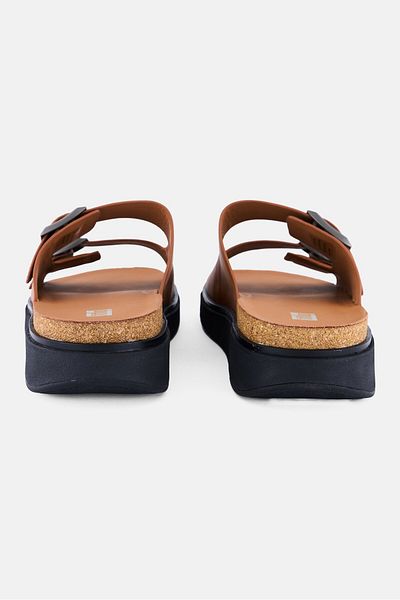 Fitflop شبشب رجالي سهل الارتداء، بني