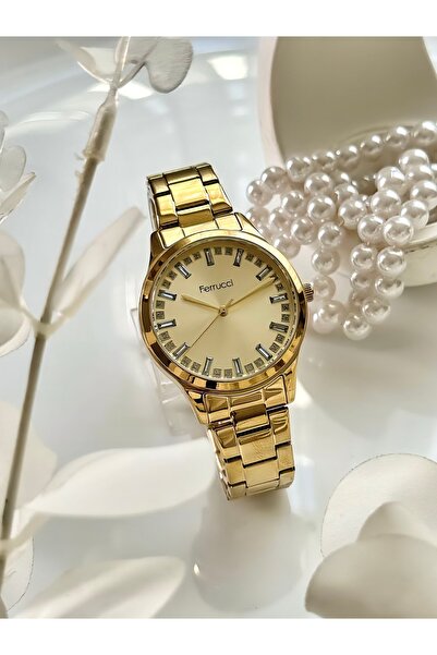 Ferrucci Women's Wrist Watch (Gold Color)Women's Wrist Watch-