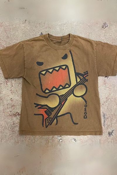 Karakedi Унисекс тениска Domo Kun Gruitarist Characters