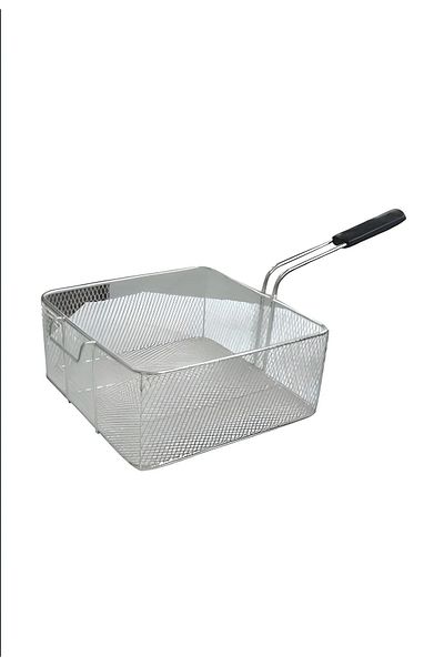 ZTM HOME Fryer Basket Length 25 cm-width 25 cm-depth 12 cm Front Hanging Hook