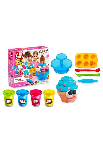 DEDE Nessiworld Dede Art Craft Cupcake Play Dough Set