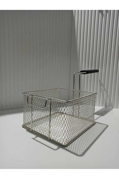 ZTM HOME 5 Lt Fryer Basket - Length 21 Cm, Width 19 Cm, Hanging from the Front