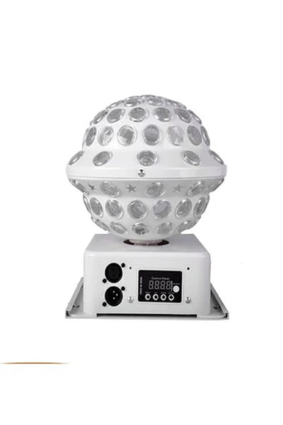 Generic الإضاءة RGBW الليزر LED ديسكو الكرة الخفيفة الدورية ماجيك الكرة