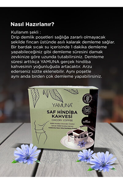 Yamuna Saf Hindiba Kahvesi Kutu & Paket