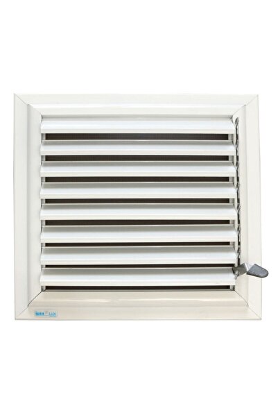 winlüx Alüminyum Banyo Wc Havalandırma Menfezi 48x48 Beyaz Seri