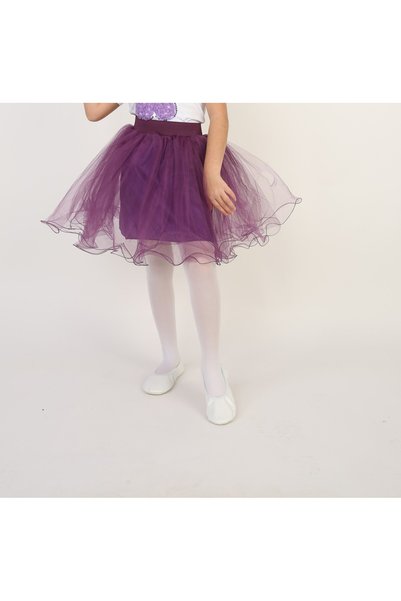Dıgıl Kids Girls' Purple Mini Skirt April 23 October 29 November 10 May Show ...