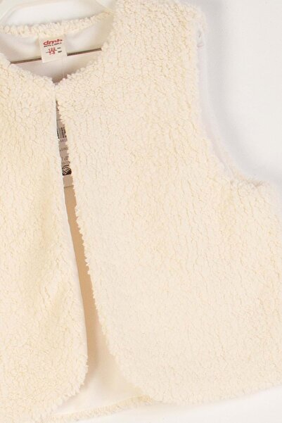 wakawakakidsstore Plush Solid Color Girl's Vest