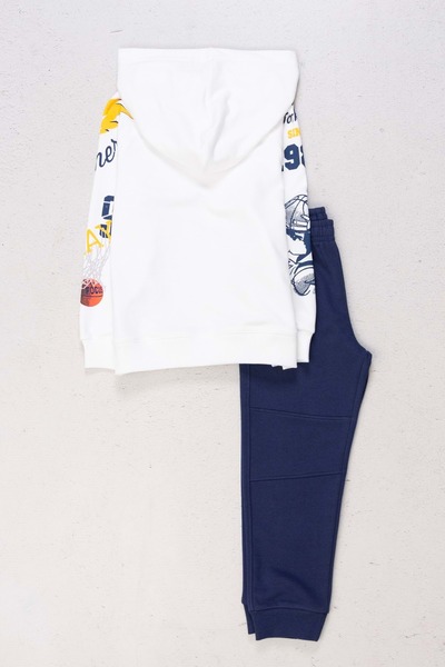 Waka Waka Μπροστινά μανίκια με στάμπα καγκουρό τσέπες με κουκούλα για αγόρια