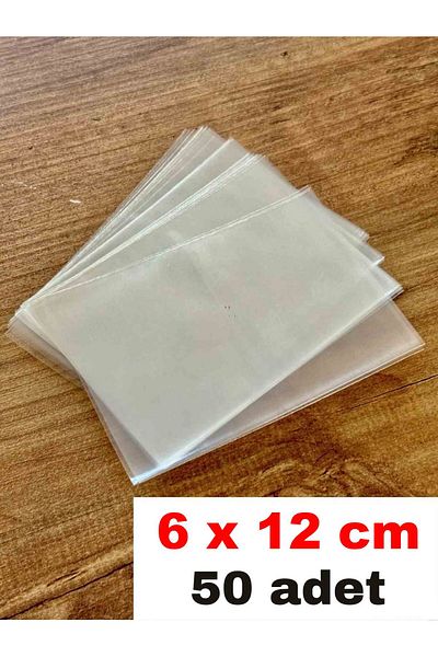 sywoods 6X12 cm Mini Transparent Gelatino Pozet 50 Pieces