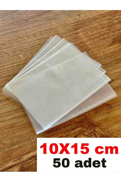 sywoods 10X15 cm Mini Transparent Gelatin Bag 50 Pcs