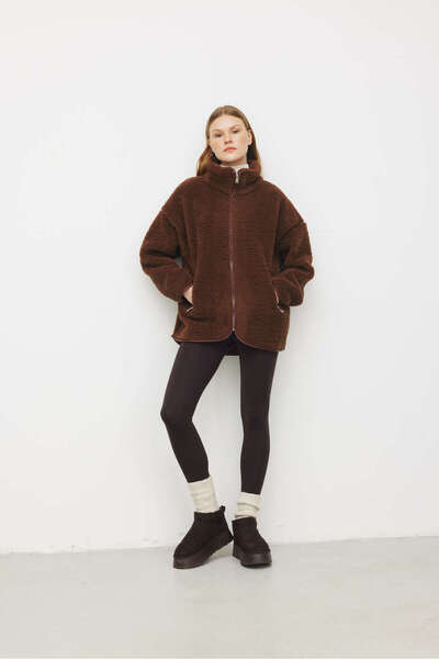 MAHOPE Suni Yün Polar Ceket