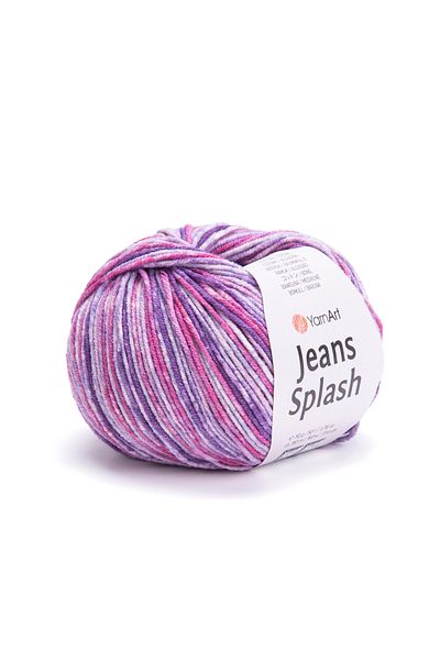Yarnart Jeans Splash - Ebruli Πλεκτό Χειροποίητο Σπίτι Ebruli-949 3 ΤΕΜ