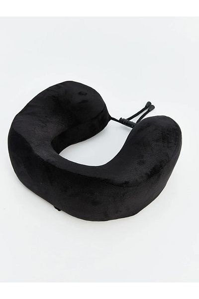 LC Waikiki Lcw Accessories Black Neck Pillow with Snap Closure