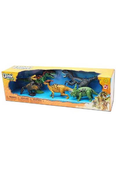 Sunman Dino Valley Dinosaur Play Set 5 Pieces