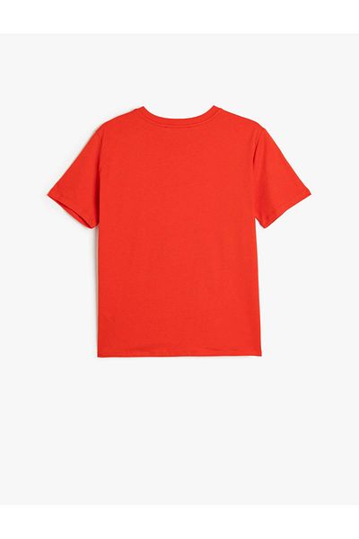 Koton Short Sleeve Crew Neck Cotton Basic T-Shirt