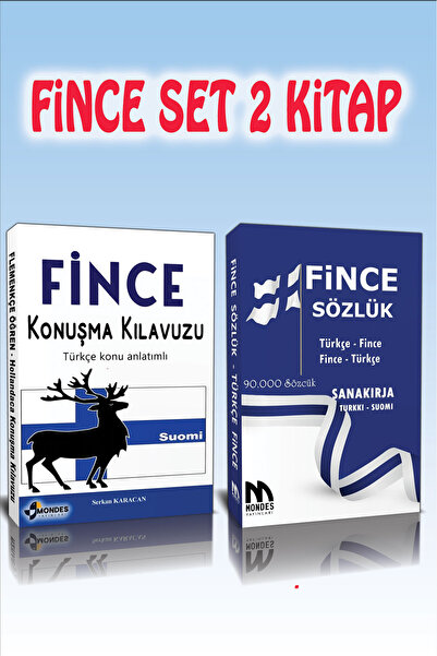 Mondes Yayınları مجموعة التعلم الفنلندية 2 كتاب