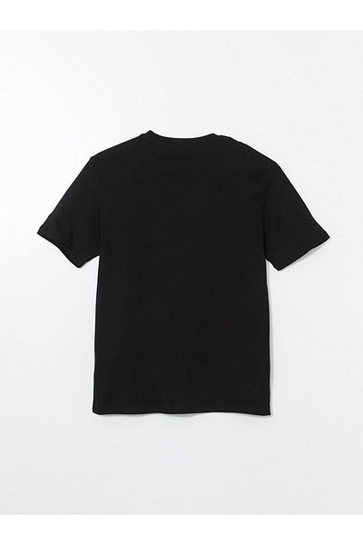 LC Waikiki Ανδρικό μπλουζάκι XSIDE Crew Neck με στάμπα χτενισμένο βαμβακερό