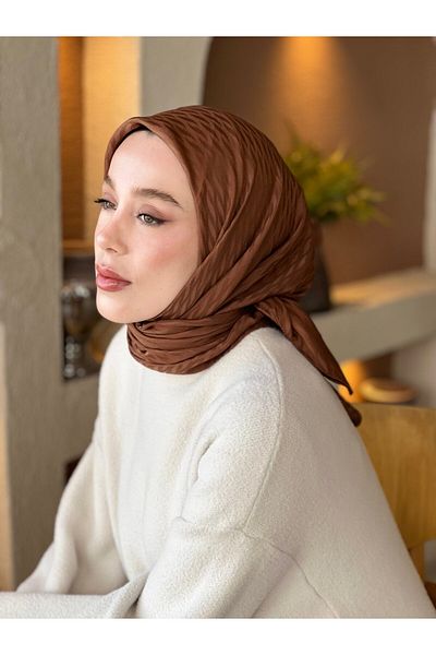 Modakaşmir Eșarfă cu model mini picătură din seria Jacquard mătăsoasă
