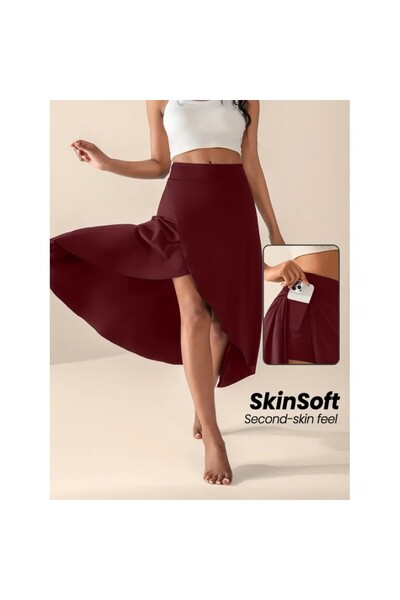 BAYAN Sandy Skirt with Pocket Detail Leggings