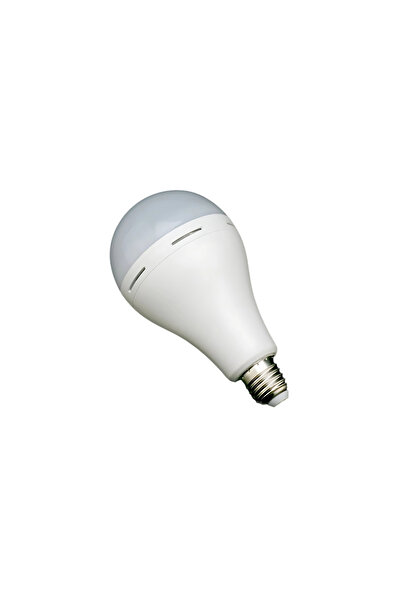 layfhex Şarjlı LED Ampul Acil Durum Kamp Ev 90 Tasarruflu 900 Lümen 15W 6500K