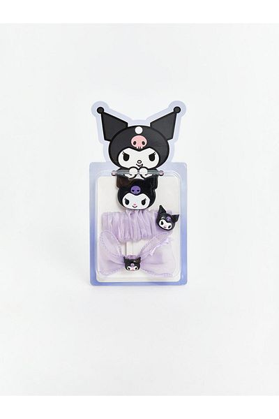LC Waikiki Lcw Accessories Kuromi Printed Girl's Buckle Set of 3