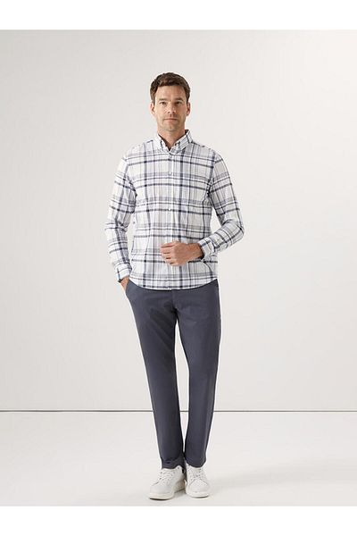 LC Waikiki Ανδρικό μακρυμάνικο καρό πουκάμισο LCWAIKIKI Classic Regular Fit