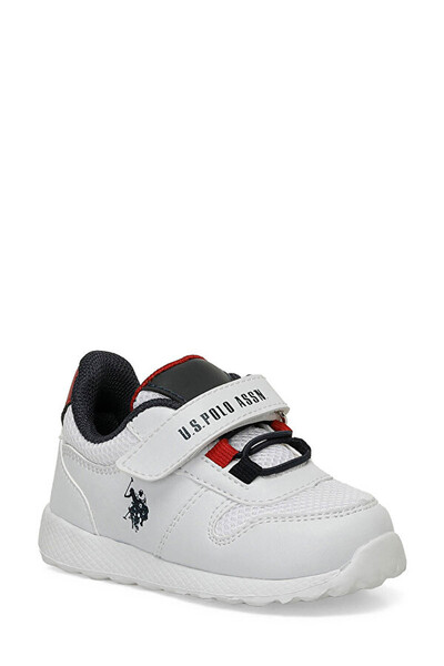 U.S. Polo Assn. Bílé chlapecké tenisky Garfield Jr 5Fx A101946391