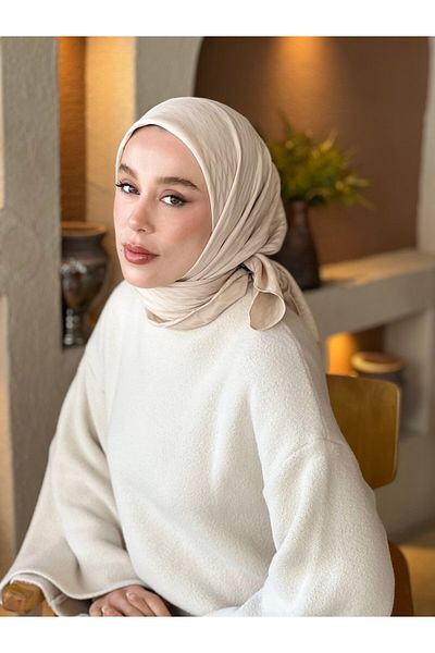 Modakaşmir Silky Jacquard Series Mini Drop Pattern Scarf