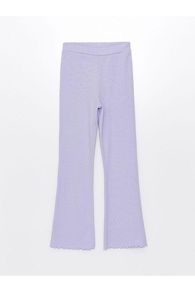 LC Waikiki Girls' Leggings with Elastic Waist and Flared Legs (S4)