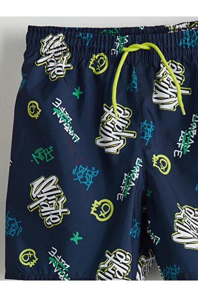 LC Waikiki LCW Kids Hızlı Kuruyan UV Korumalı Erkek Çocuk Deniz Şortu