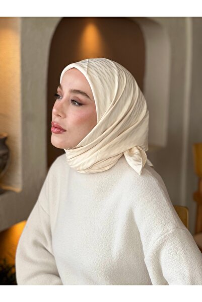 Modakaşmir Silky Jacquard Series Mini Drop Pattern Scarf