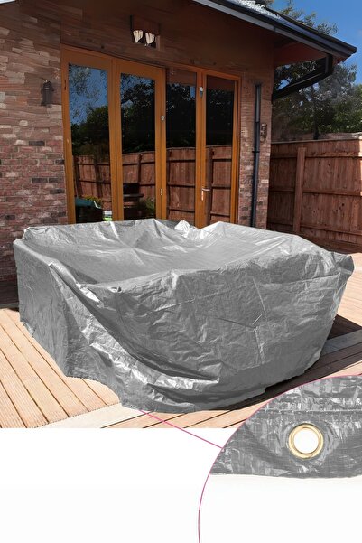 sizenelazım (1m x 1m x 1m) Beyaz Bahçe Mobilya Koruma Örtüsü  Su Geçirmez Branda
