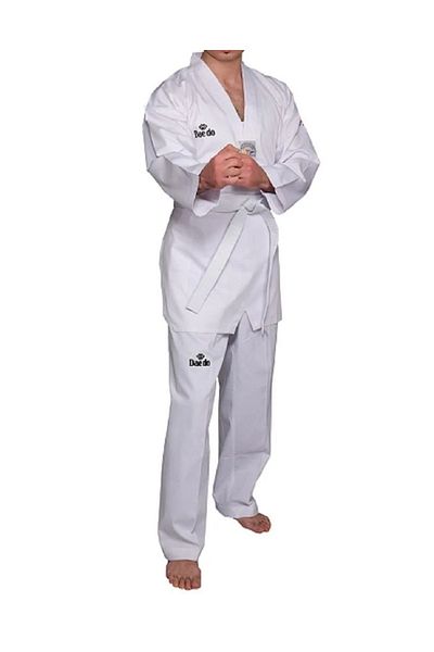 Dae Do White Collar Taekwondo Suit - Daedo White Collar Taekwondo Suit - Daedo Dobok