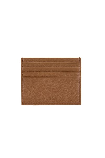 Desa Silas Brown Leather Card Holder