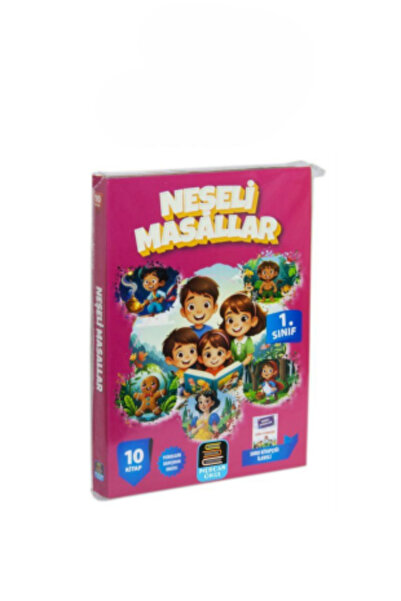 Parıltı Yayınları مجموعة كتب حكايات مبهجة من الدرجة الأولى مكونة من 10 كتب (م...