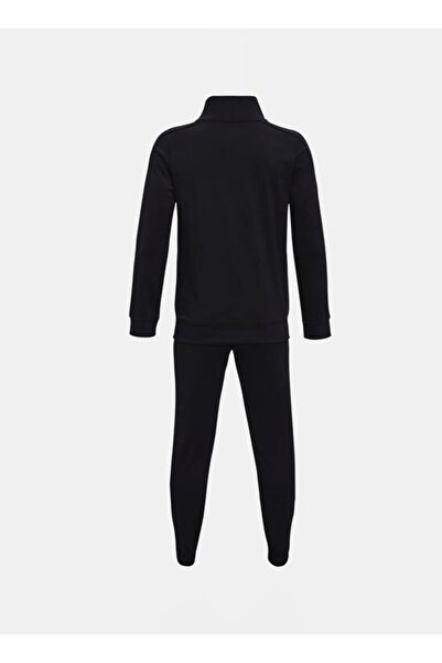 Under Armour Düz Siyah Kız Çocuk Eşofman Takımı 1363290-005-UA Rival Knit Track Sui