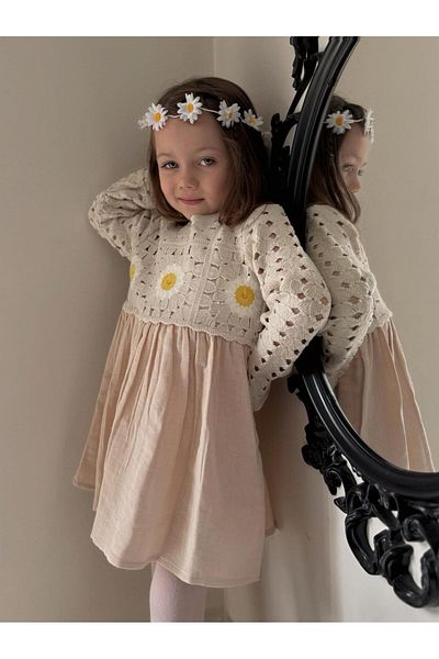 KOKOŞ BEBEK Girl's Muslin Dress