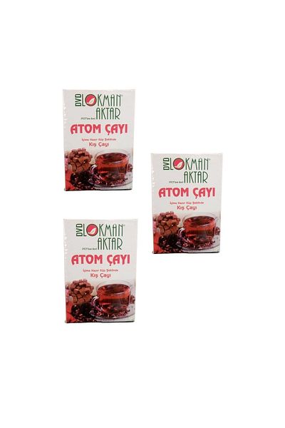 DVD Lokman Aktar Atom Tea - Pack of 3